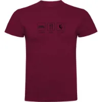 Kruskis Sleep Eat And Climb Kurzarm-t-shirt Kruskis Sleep Eat And Climb Kurzarm-t-shirt