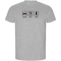 Kruskis Sleep Eat And Run Eco Kurzarm-t-shirt male Kruskis Sleep Eat And Run Eco Kurzarm-t-shirt male