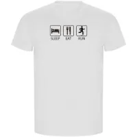 Kruskis Sleep Eat And Run Eco Kurzarm-t-shirt male Kruskis Sleep Eat And Run Eco Kurzarm-t-shirt male