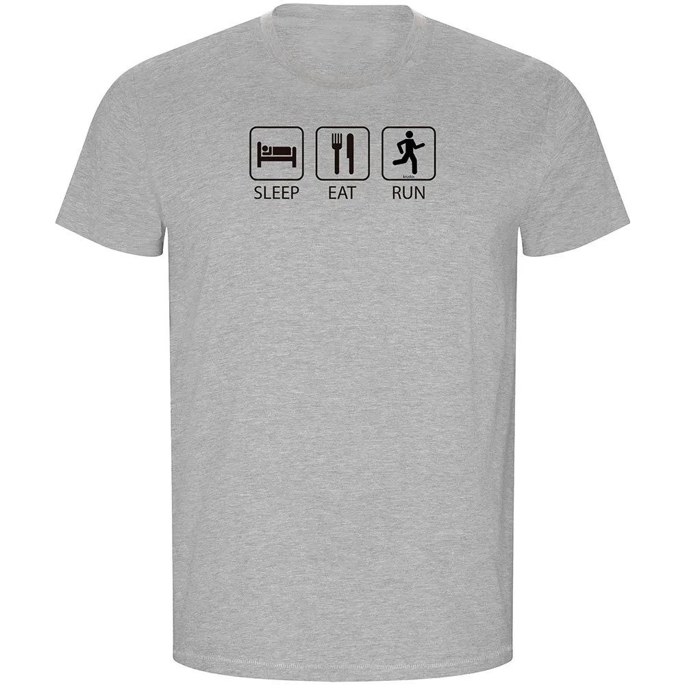 Kruskis Sleep Eat And Run Eco Kurzarm-t-shirt male Kruskis Sleep Eat And Run Eco Kurzarm-t-shirt male