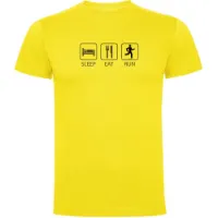 Kruskis Sleep Eat And Run Kurzarm-t-shirt female Kruskis Sleep Eat And Run Kurzarm-t-shirt female
