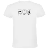 Kruskis Sleep Eat And Run Kurzarm-t-shirt male