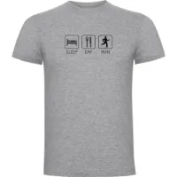 Kruskis Sleep Eat And Run Kurzarm-t-shirt male Kruskis Sleep Eat And Run Kurzarm-t-shirt male