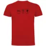 Kruskis Sleep Eat And Run Kurzarm-t-shirt male