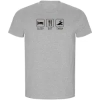 Kruskis Sleep Eat And Swim Eco Kurzarm-t-shirt male
