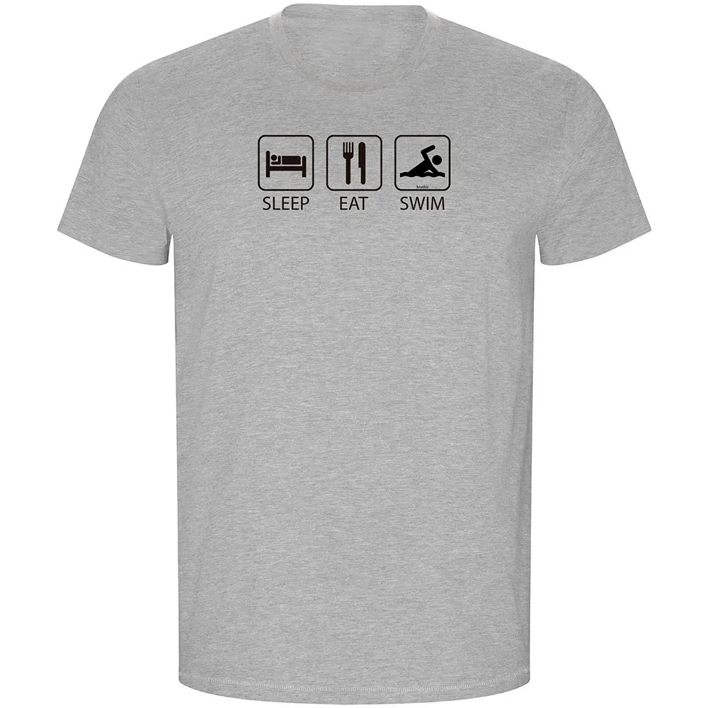 Kruskis Sleep Eat And Swim Eco Kurzarm-t-shirt male