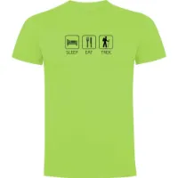 Kruskis Sleep Eat And Trek Kurzarm-t-shirt