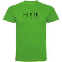 Kruskis Sleep Eat And Trek Kurzarm-t-shirt