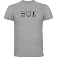 Kruskis Sleep Eat And Trek Kurzarm-t-shirt