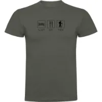 Kruskis Sleep Eat And Trek Kurzarm-t-shirt Kruskis Sleep Eat And Trek Kurzarm-t-shirt