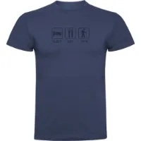 Kruskis Sleep Eat And Trek Kurzarm-t-shirt Kruskis Sleep Eat And Trek Kurzarm-t-shirt
