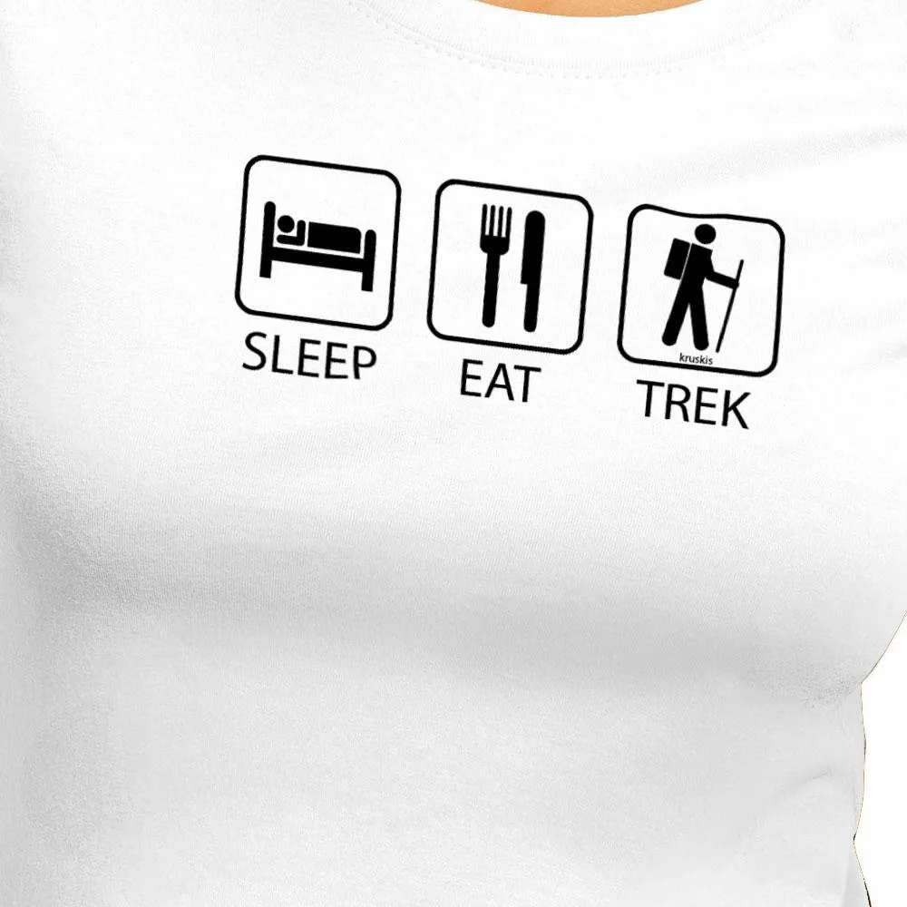 Kruskis Sleep Eat And Trek Kurzarm-t-shirt Kruskis Sleep Eat And Trek Kurzarm-t-shirt