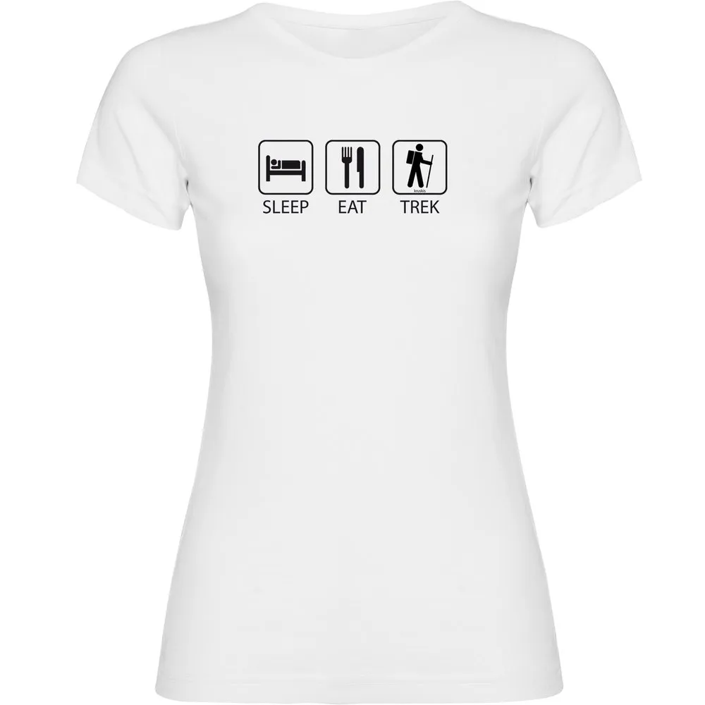 Kruskis Sleep Eat And Trek Kurzarm-t-shirt Kruskis Sleep Eat And Trek Kurzarm-t-shirt