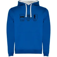 Kruskis Sleep Eat And Trek Two-colour Kapuzenpullover Kruskis Sleep Eat And Trek Two-colour Kapuzenpullover