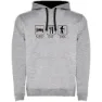 Heather grey / black