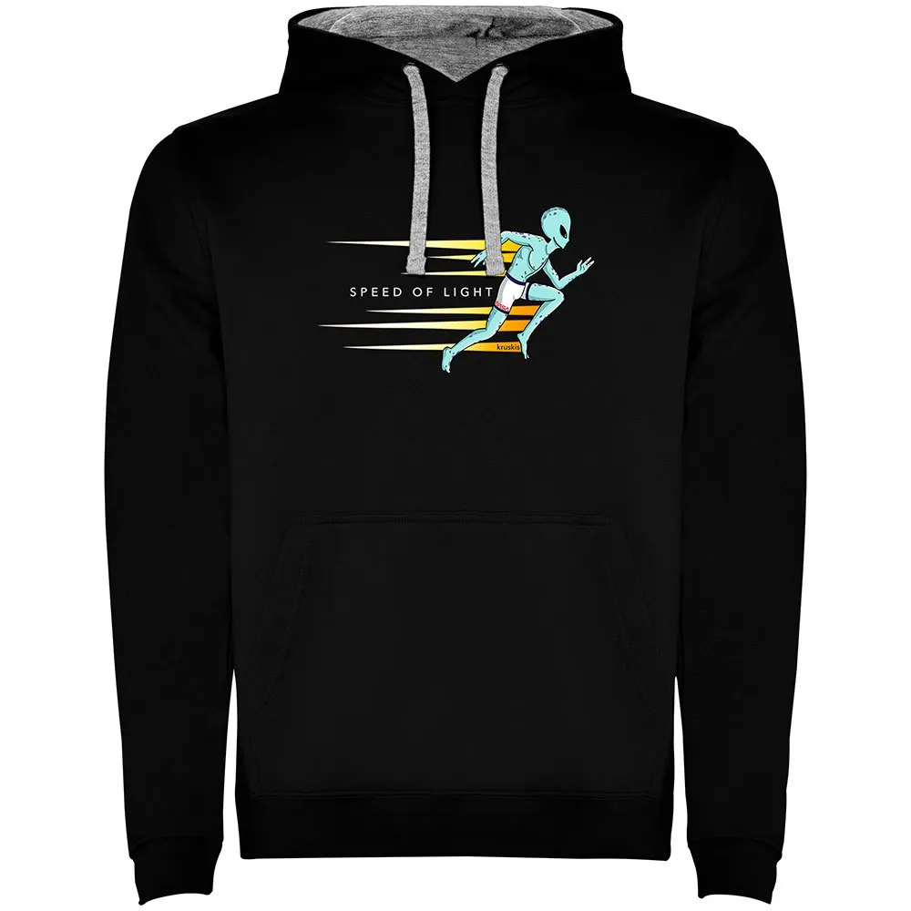 Kruskis Speed Of Light Two-colour Kapuzenpullover male