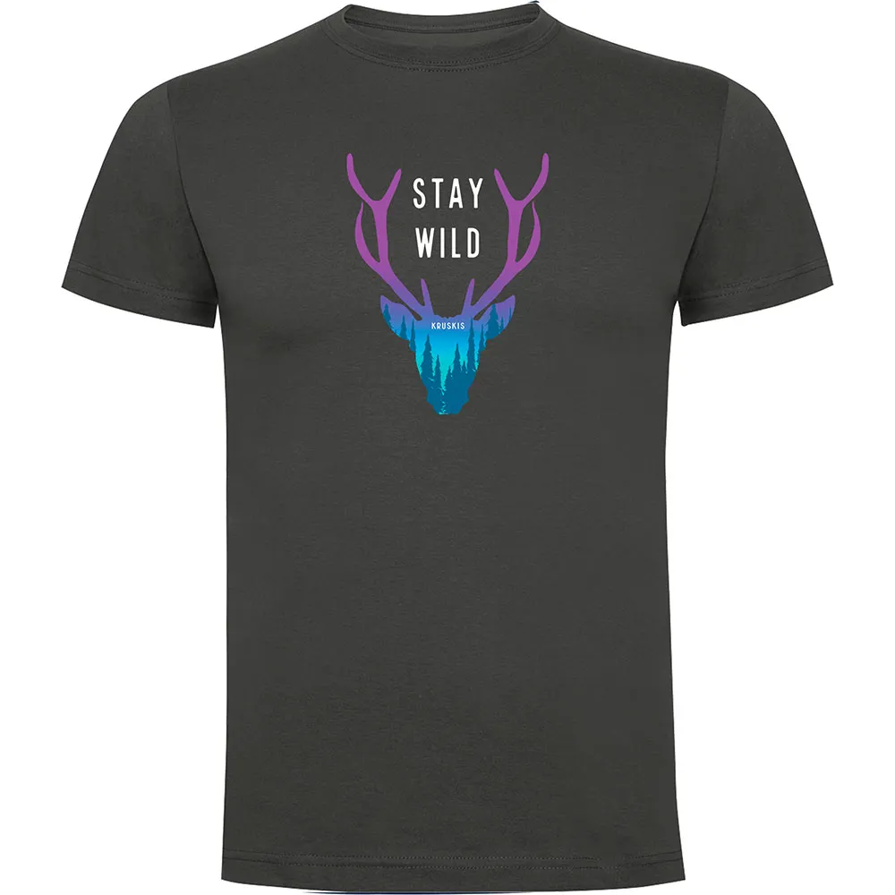 Kruskis Stay Wild Kurzarm-t-shirt Kruskis Stay Wild Kurzarm-t-shirt