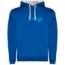 Royal blue / white