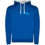 Royal blue / white
