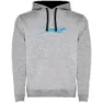 Heather grey / black