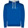 Royal blue / white