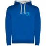 Royal blue / white