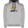 Heather grey / black