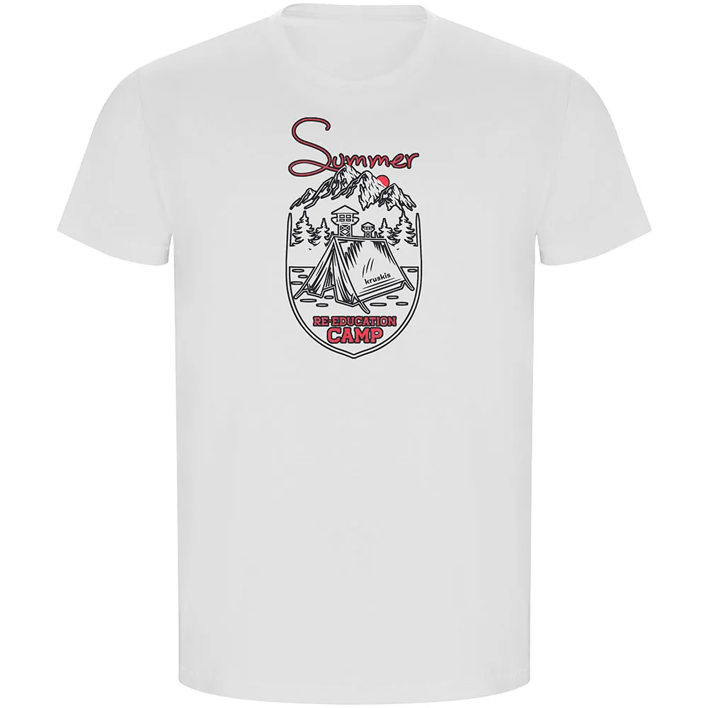 Kruskis Summer Reeducation Camp Eco Kurzarm-t-shirt Kruskis Summer Reeducation Camp Eco Kurzarm-t-shirt