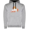 Heather grey / black