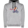 Heather grey / black