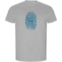 Kruskis Swimmer Fingerprint Eco Kurzarm-t-shirt male Kruskis Swimmer Fingerprint Eco Kurzarm-t-shirt male