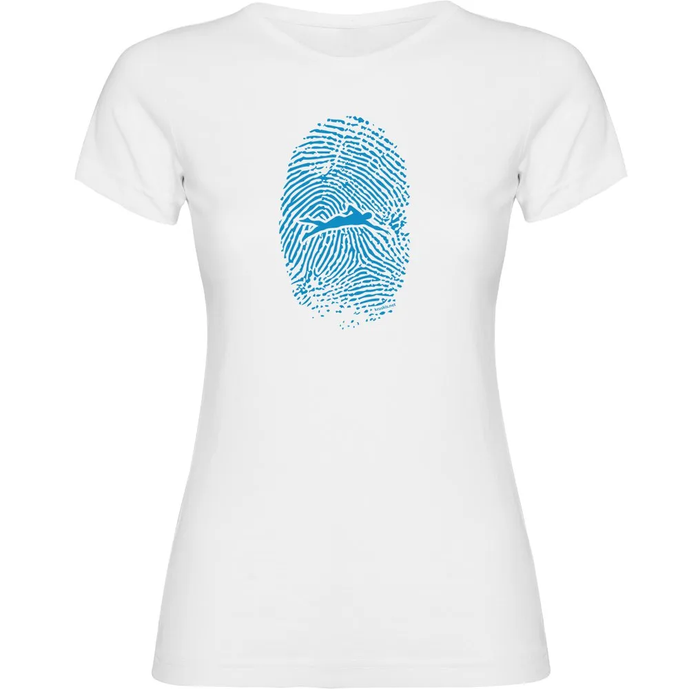 Kruskis Swimmer Fingerprint Kurzarm-t-shirt female Kruskis Swimmer Fingerprint Kurzarm-t-shirt female