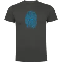 Kruskis Swimmer Fingerprint Kurzarm-t-shirt male Kruskis Swimmer Fingerprint Kurzarm-t-shirt male