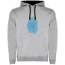 Heather grey / black