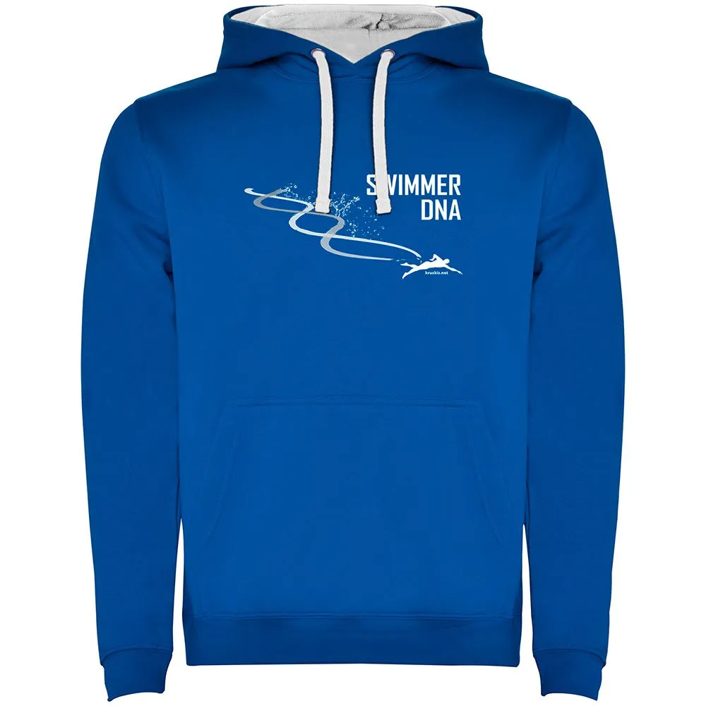 Kruskis Swimming Dna Two-colour Kapuzenpullover Kruskis Swimming Dna Two-colour Kapuzenpullover