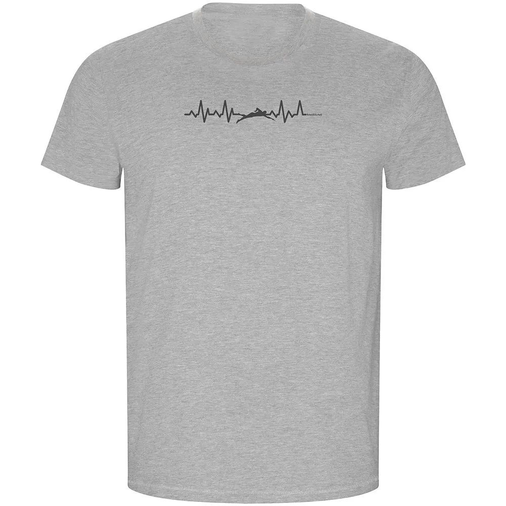 Kruskis Swimming Heartbeat Eco Kurzarm-t-shirt male Kruskis Swimming Heartbeat Eco Kurzarm-t-shirt male
