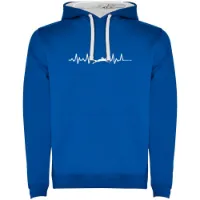 Kruskis Swimming Heartbeat Two-colour Kapuzenpullover Kruskis Swimming Heartbeat Two-colour Kapuzenpullover