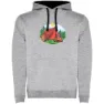 Heather grey / black