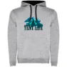 Heather grey / black