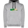 Heather grey / black