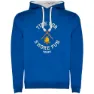 Royal blue / white