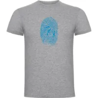 Kruskis Triathlon Fingerprint Kurzarm-t-shirt male