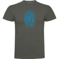 Kruskis Triathlon Fingerprint Kurzarm-t-shirt male