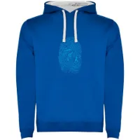 Kruskis Triathlon Fingerprint Two-colour Kapuzenpullover male