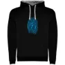 Kruskis Triathlon Fingerprint Two-colour Kapuzenpullover male