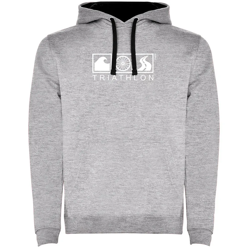 Kruskis Triathlon Two-colour Kapuzenpullover male