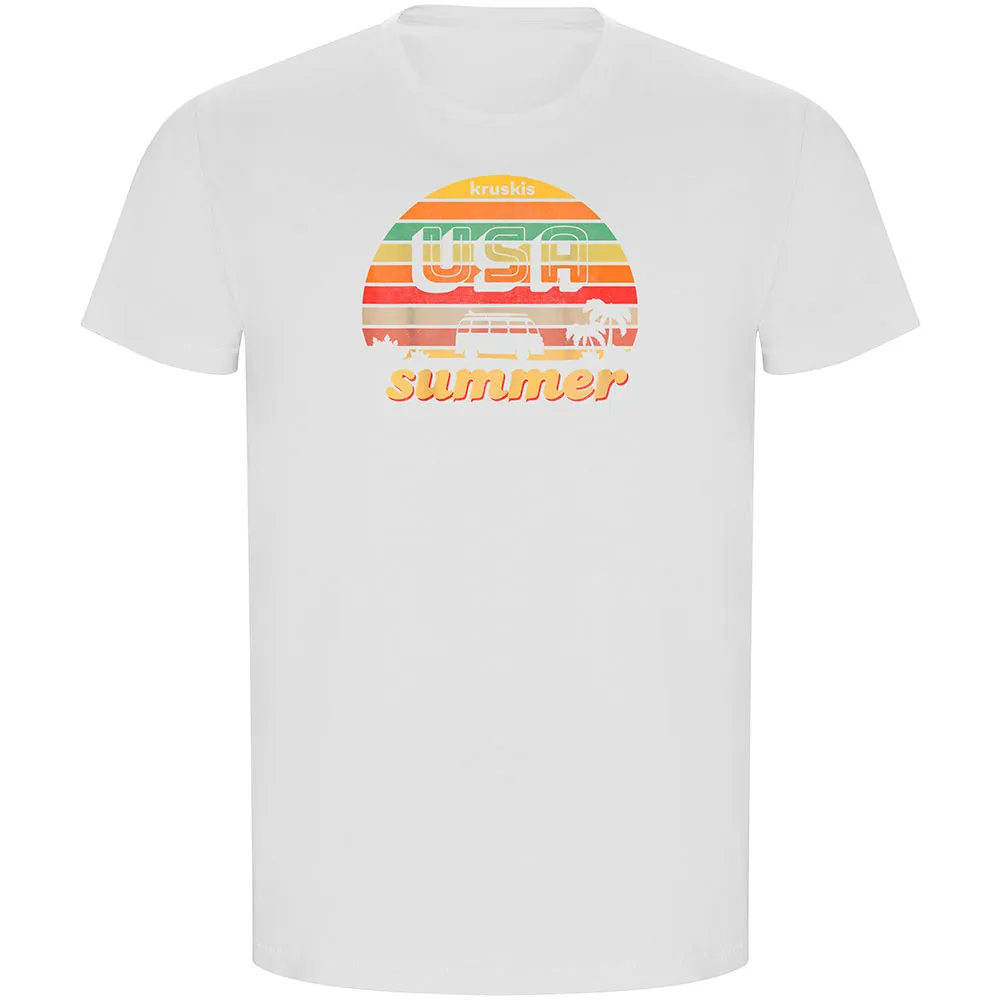 Kruskis Usa Summer Eco Kurzarm-t-shirt Kruskis Usa Summer Eco Kurzarm-t-shirt