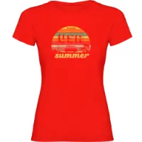 Kruskis Usa Summer Kurzarm-t-shirt Kruskis Usa Summer Kurzarm-t-shirt