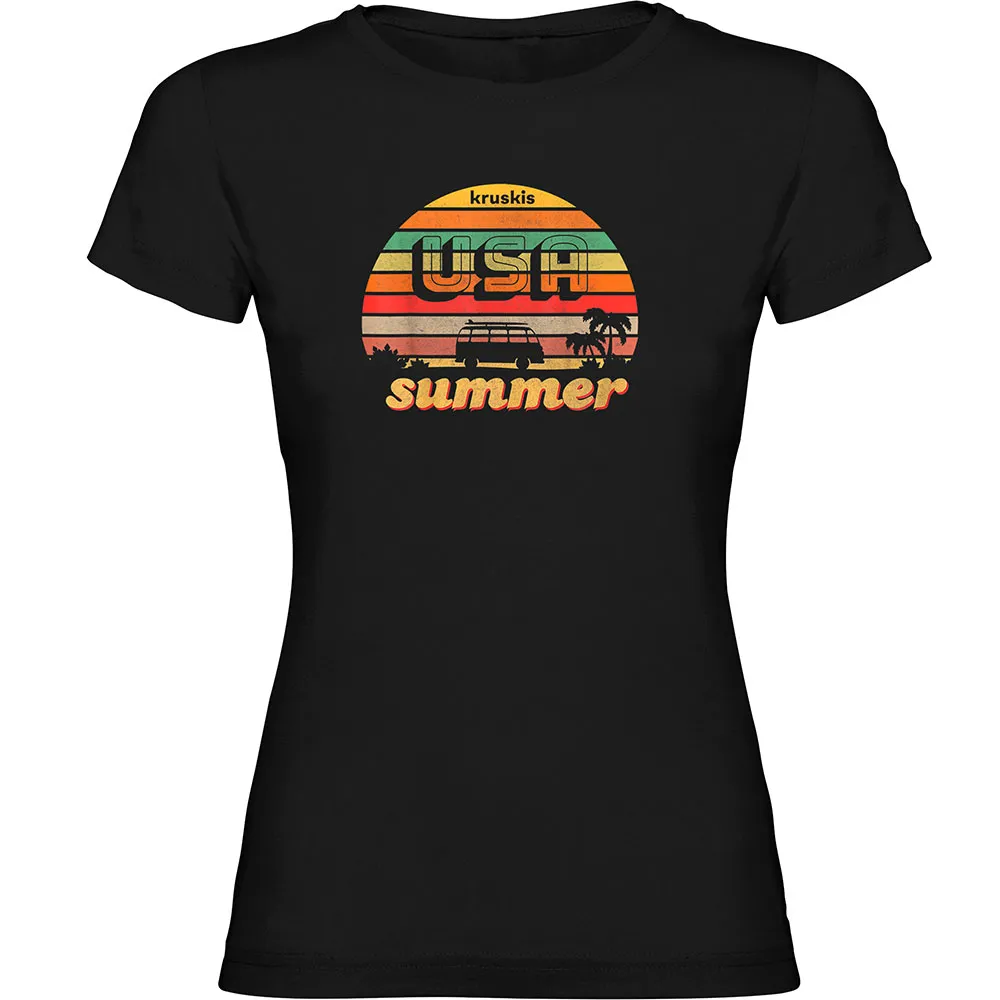 Kruskis Usa Summer Kurzarm-t-shirt