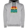 Heather grey / black